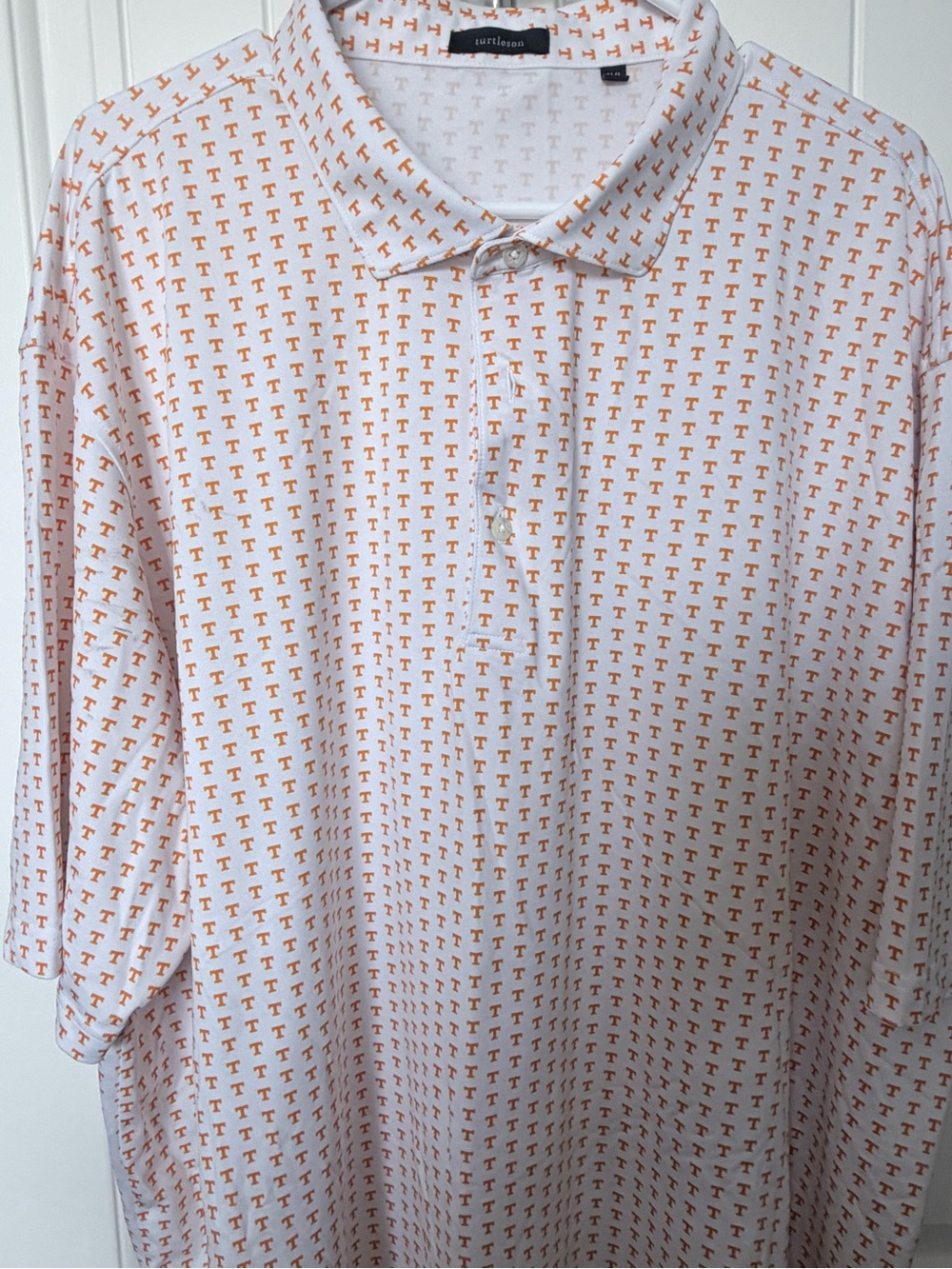 Turtleson University of Tennessee Vols All-Over T Print Performance Polo 4XL
